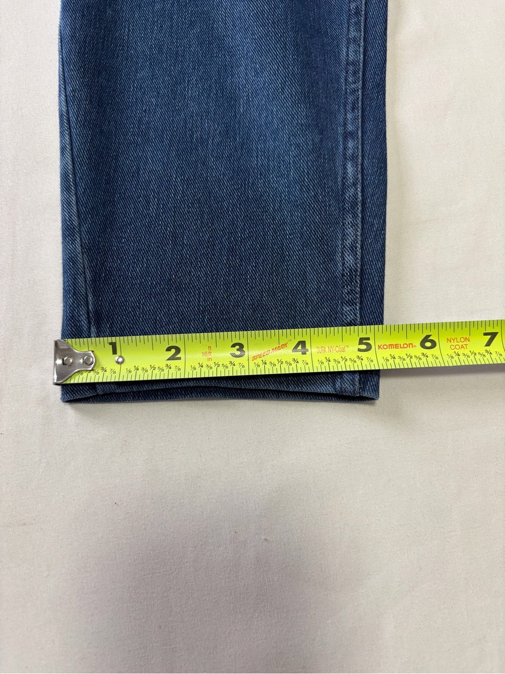 HALARA Women's Straight Leg Jeans in Dark Blue - Picture 10 of 11